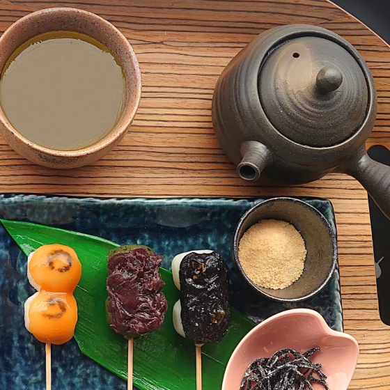 写真：ほうじ茶セット