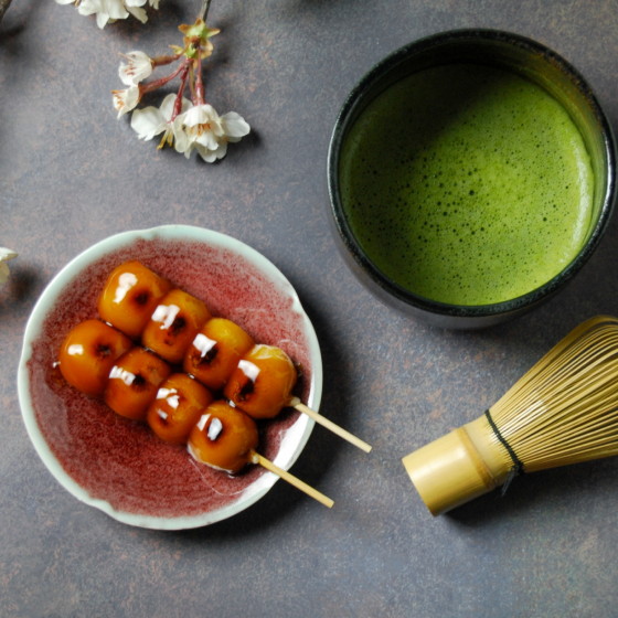 写真：お抹茶セット