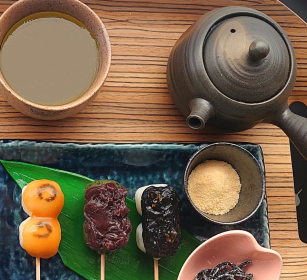 画像：ほうじ茶セット